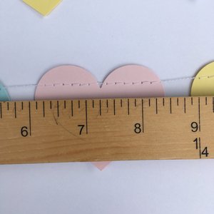 Valentine's Day decor, Valentine's Day decoration, Valentine's Day heart garland, Valentine's Day classroom decor, conversation hearts