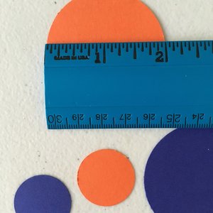 Royal Blue, White, and Orange Paper Garland, University of Illinois Graduation Party Decoration, Wheaton College Decor, Graduation Decor