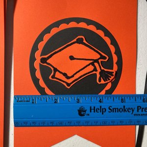 Personalized Princeton graduation banner, large pennant congrats banner, orange and black graduation party decor, Oregon State garlands
