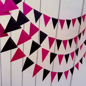 Red and Black Back to School Party Garland, San Diego State Dorm Decor, College Send Off Party Decor, Oklahoma State, Farewell Gift