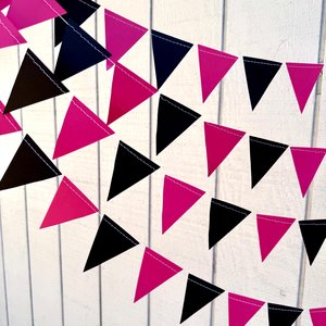 Red and Black Back to School Party Garland, San Diego State Dorm Decor, College Send Off Party Decor, Oklahoma State, Farewell Gift