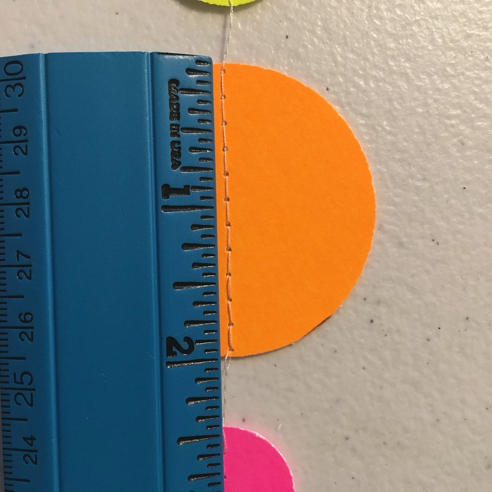 Glow Party Garland, Neon Party Decoration, 80s Party Decor, Glow Party Hanging Decor, Skate Party Decor, Glow Party Polka Dot Garland
